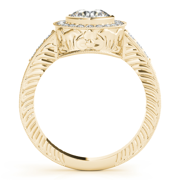 Elegant Timeless Diamond + 18k Gold Ring