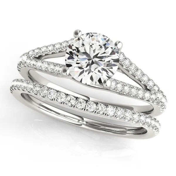 Multi row diamond engagement ring Clearance