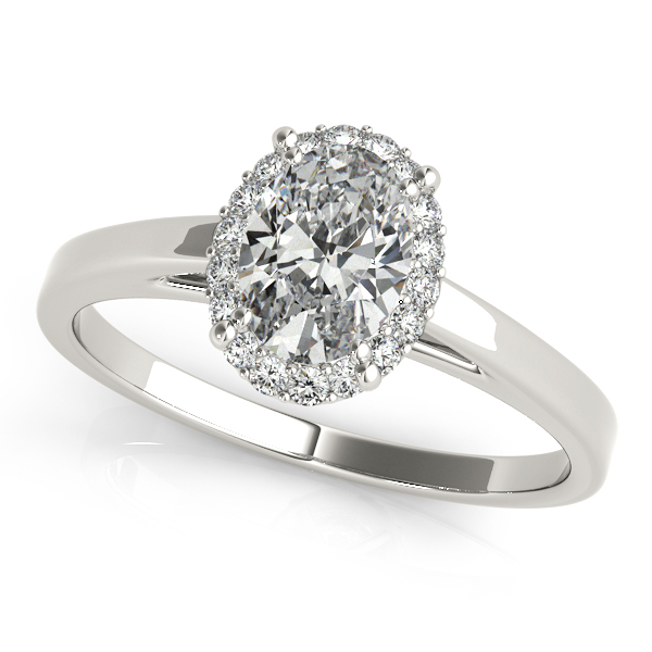 Genuine green sapphire engagement ring, nature inspired white gold  engagement ring / Japanese Maple | Eden Garden Jewelry™