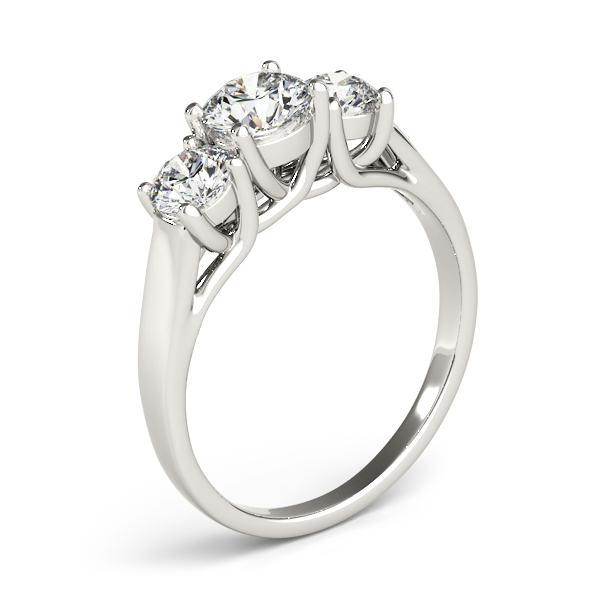 white gold diamond dress rings Vintage Inspired White Gold Diamond Engagement Ring