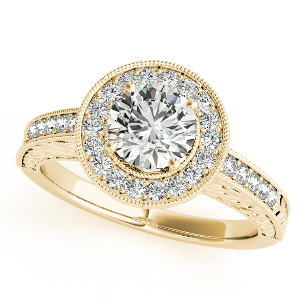 14K White Gold 0.27ct Diamond Engagement Ring