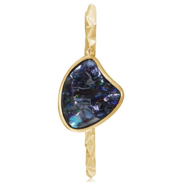 Yellow Gold Boulder Opal Pin Blue Marlin Jewelry, Inc. Islamorada, FL
