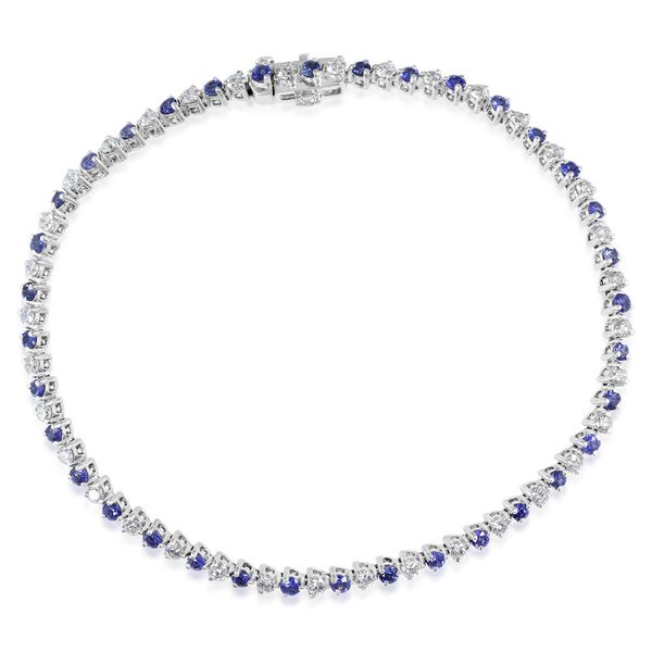 White Gold Sapphire Bracelet Blue Marlin Jewelry, Inc. Islamorada, FL