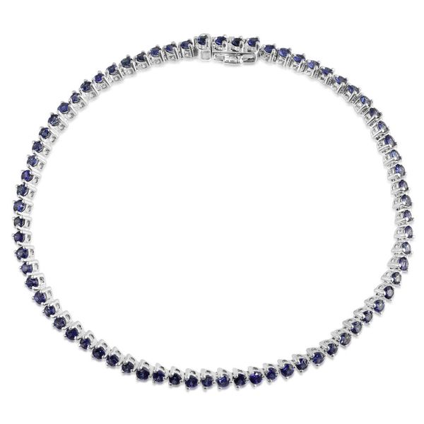 White Gold Sapphire Bracelet Conti Jewelers Endwell, NY