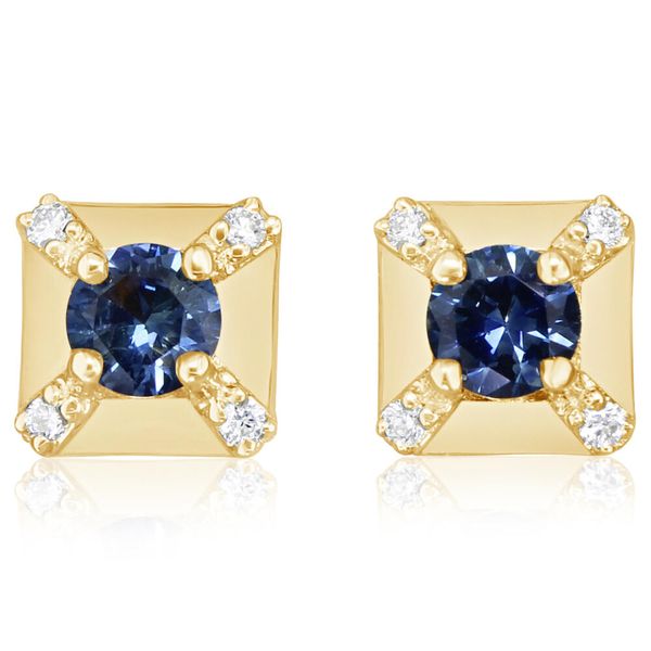 Yellow Gold Sapphire Earrings Gold Mine Jewelers Jackson, CA