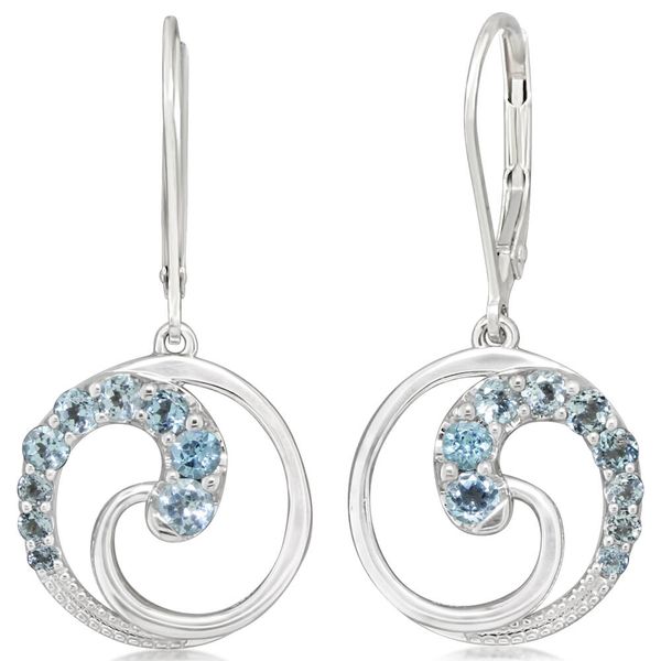 Sterling Silver Topaz Earrings Ware's Jewelers Bradenton, FL