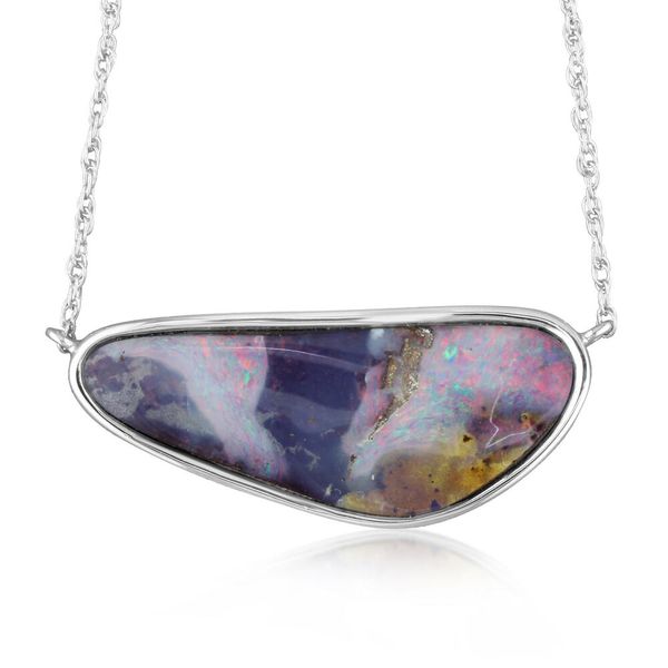 Sterling Silver Boulder Opal Necklace Jewel Smiths Oklahoma City, OK