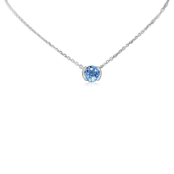 White Gold Topaz Necklace Biondi Diamond Jewelers Aurora, CO