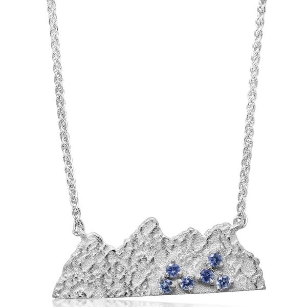 Sterling Silver Sapphire Necklace J. Anthony Jewelers Neenah, WI