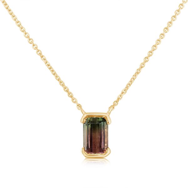 Yellow Gold Tourmaline Necklace Ask Design Jewelers Olean, NY