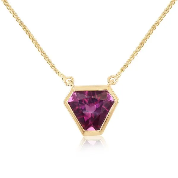 Rhodolite necklace on sale