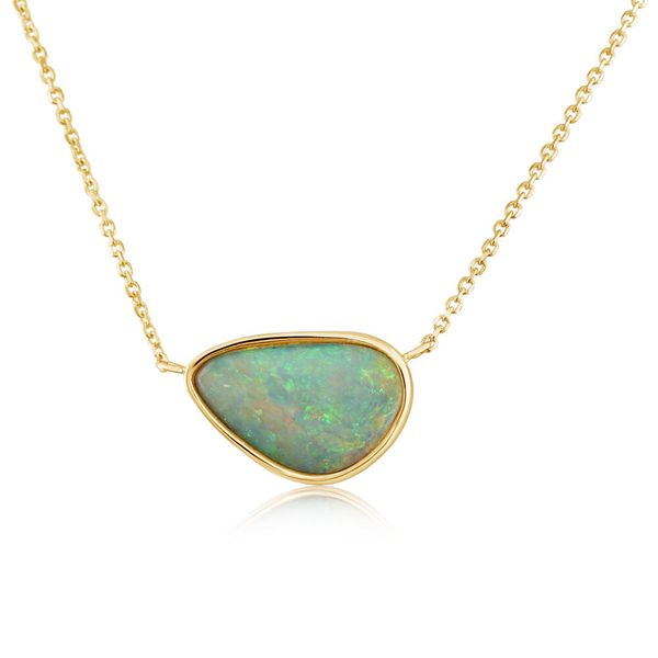 Opal and Diamond Pendant | Willa | Brilliant Earth