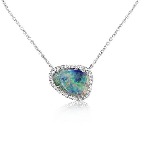 opal necklace fine jewelry