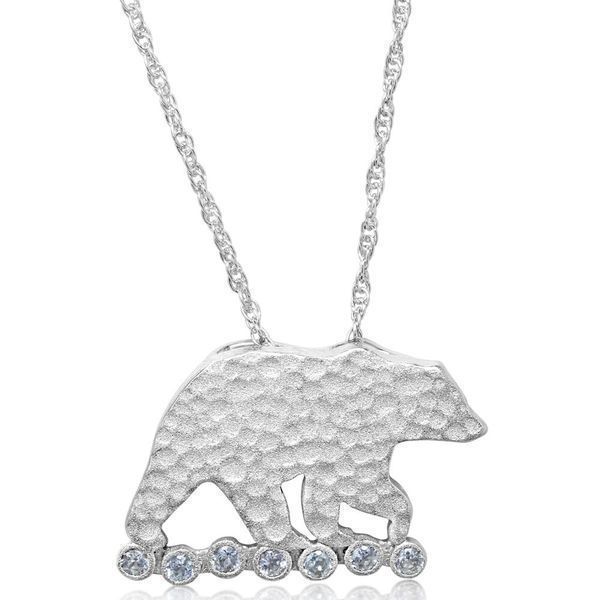 Sterling Silver Sapphire Pendant Parris Jewelers Hattiesburg, MS