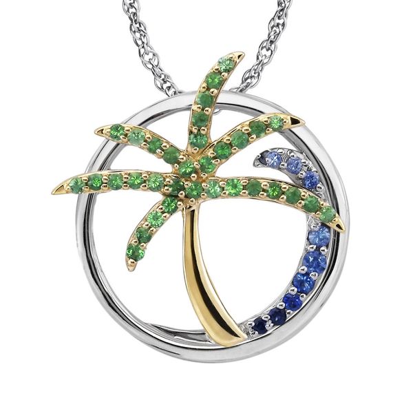 Mixed Sapphire Pendant Conti Jewelers Endwell, NY