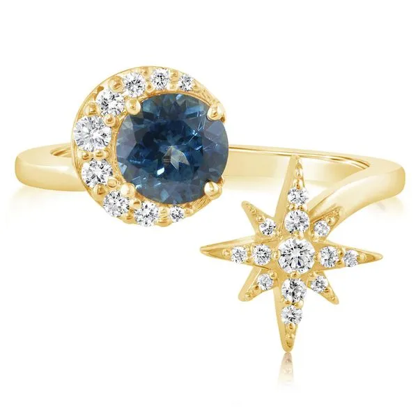 Yellow Gold Sapphire Ring
