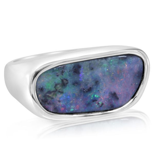Sterling Silver Boulder Opal Ring Futer Bros Jewelers York, PA