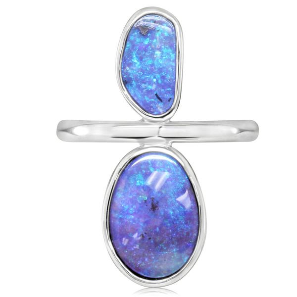 Sterling Silver Boulder Opal Ring Cravens & Lewis Jewelers Georgetown, KY
