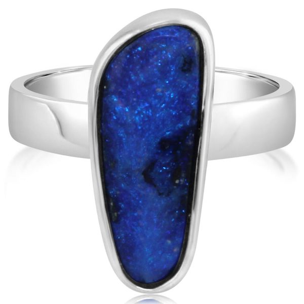 Sterling Silver Boulder Opal Ring Blue Marlin Jewelry, Inc. Islamorada, FL