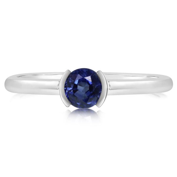 White Gold Sapphire Ring Brynn Marr Jewelers Jacksonville, NC