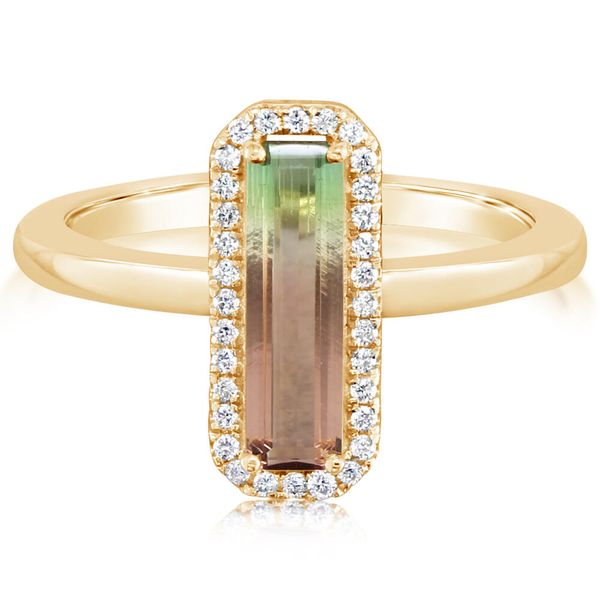 Yellow Gold Tourmaline Ring Ask Design Jewelers Olean, NY