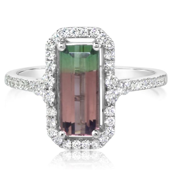 White Gold Tourmaline Ring Timmreck & McNicol Jewelers McMinnville, OR