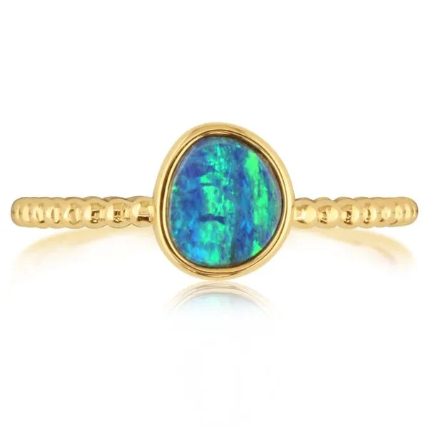 Opal shop doublet ring