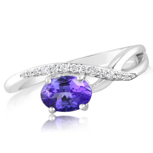 White Gold Tanzanite Ring Conti Jewelers Endwell, NY