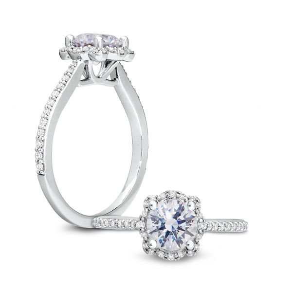 14k White Engagement Ring James & Williams Jewelers Berwyn, IL