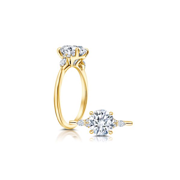 18k Yellow Engagement Ring James & Williams Jewelers Berwyn, IL