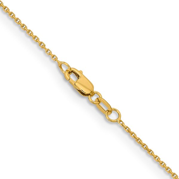 Leslie's 14K 1.05mm D/C Cable Chain Image 3 Johnson Jewellers Lindsay, ON