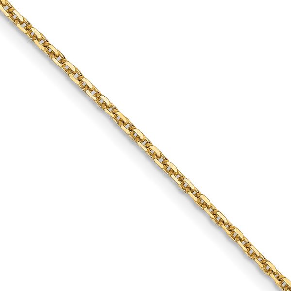 Leslie's 14K 1.4mm D/C Cable Chain Greenfield Jewelers Pittsburgh, PA