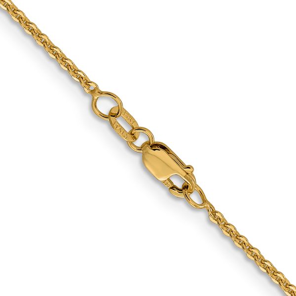 Leslie's 14K 1.7mm Flat Cable Chain Image 3 L.I. Goldmine Smithtown, NY