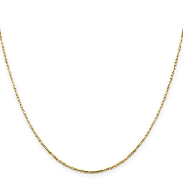 Leslie's 14K 1mm Sparkle Octagonal Box Chain