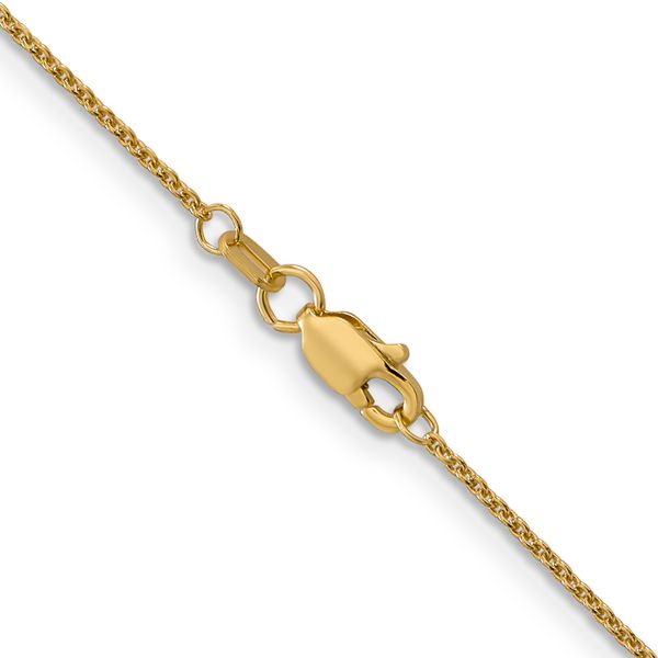 Leslie's 14K 1.1mm Round Cable Chain Image 3 Johnson Jewellers Lindsay, ON