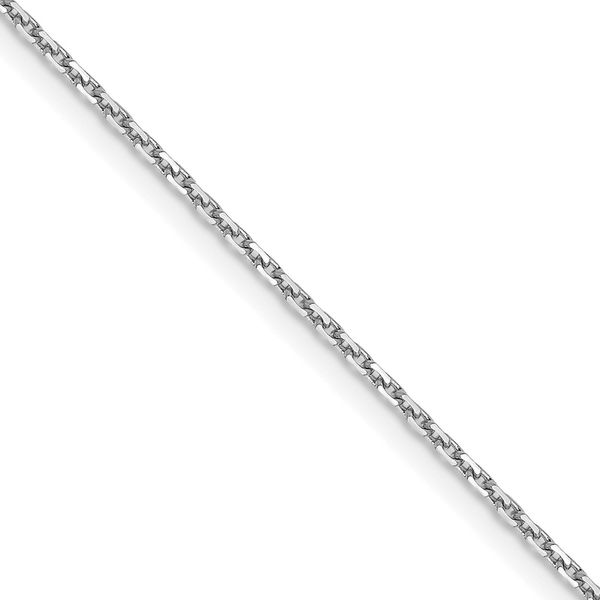 Leslie's 10k White Gold 1.05mm D/C Cable Chain The Hills Jewelry LLC Worthington, OH