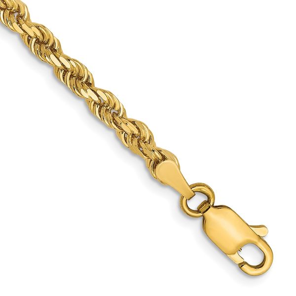 Leslie's 14K 3mm Diamond-Cut Rope Chain Glatz Jewelry Aliquippa, PA