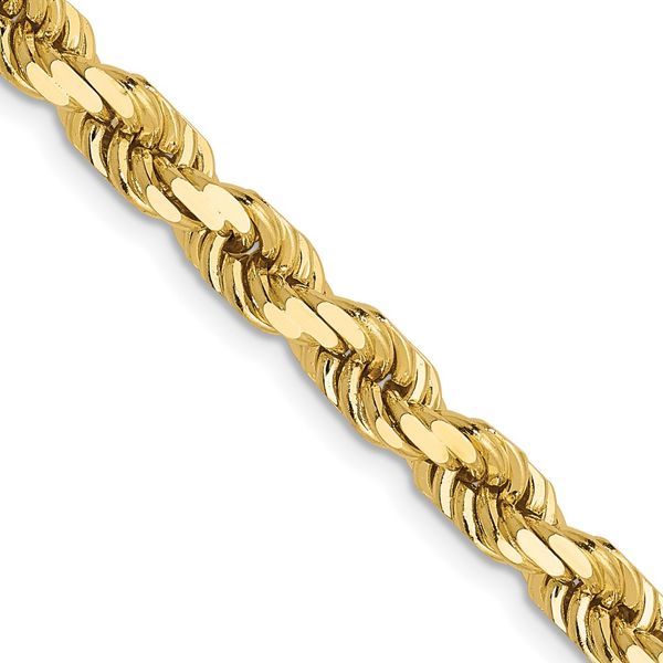 Leslie's 14K 4.5mm Diamond-Cut Rope Chain Glatz Jewelry Aliquippa, PA
