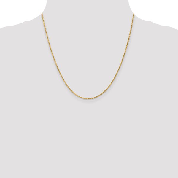 Leslie's 14K 1.5mm Loose Rope Chain Image 4 Greenfield Jewelers Pittsburgh, PA