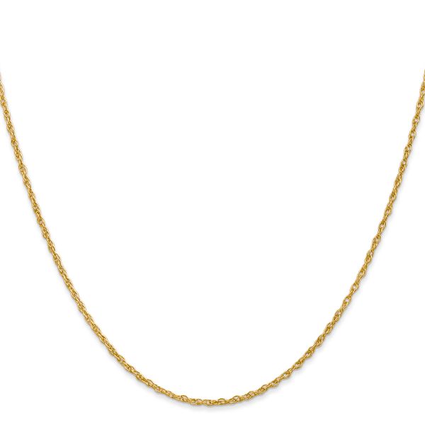 Leslie's 14K 1.5mm Loose Rope Chain Image 2 Greenfield Jewelers Pittsburgh, PA