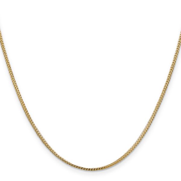 Leslie's 14K 1.1mm Franco Chain Image 2 Peran & Scannell Jewelers Houston, TX