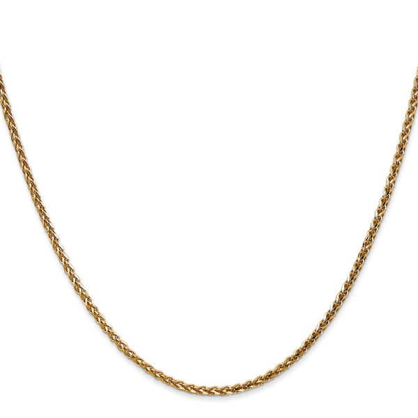 Leslie's 14K 1.8mm Solid D/C Spiga Chain Image 2 Greenfield Jewelers Pittsburgh, PA