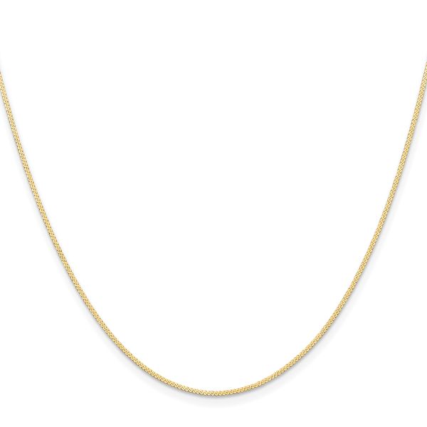 Leslie's 14K 0.8mm Serpentina Chain Image 2 Peran & Scannell Jewelers Houston, TX