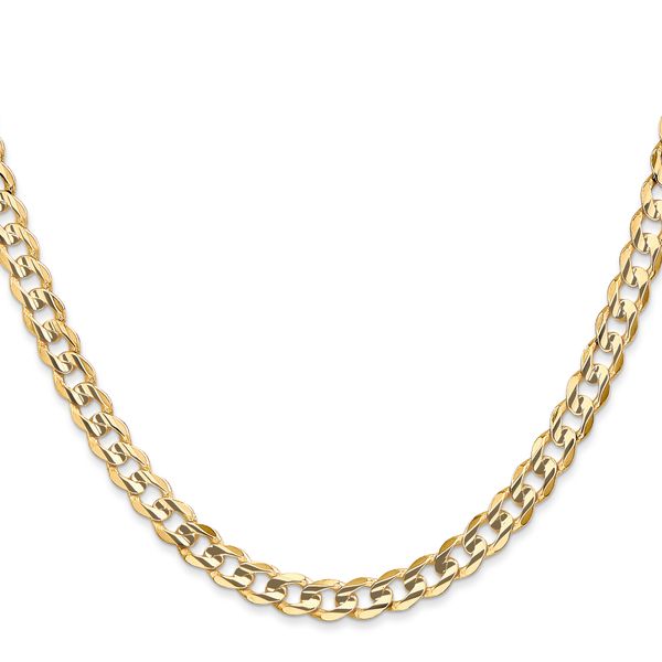 Leslie's 14k 5.25mm Open Concave Curb Chain Image 2 Lester Martin Dresher, PA
