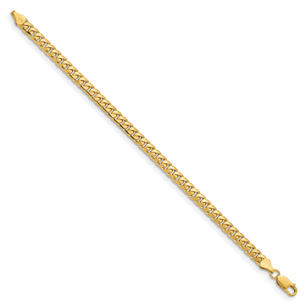 Leslie's 14k 5.5mm Solid Miami Cuban Chain Image 2 Peran & Scannell Jewelers Houston, TX
