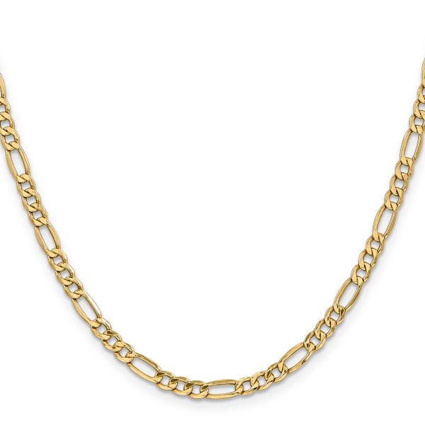 Leslie's 14k 4.2mm Semi-Solid Figaro Chain Image 2 Arlene's Fine Jewelry Vidalia, GA
