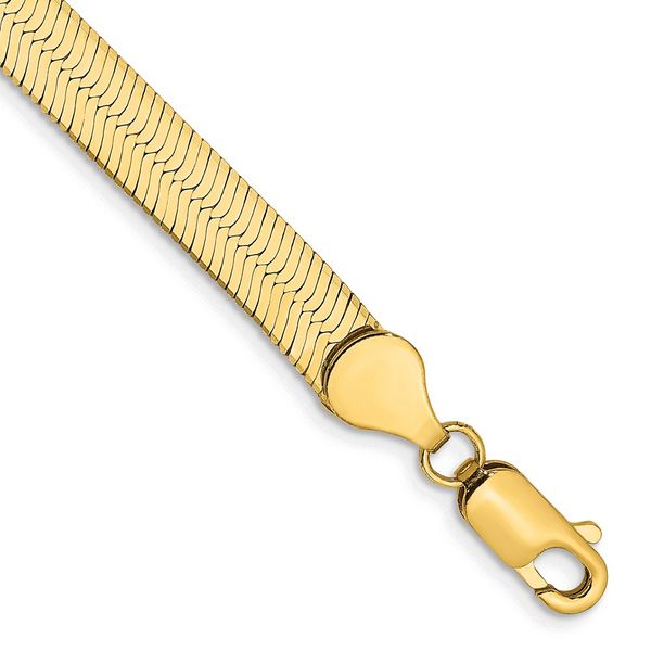 Leslie's 14k 5.5mm Silky Herringbone Chain Arlene's Fine Jewelry Vidalia, GA