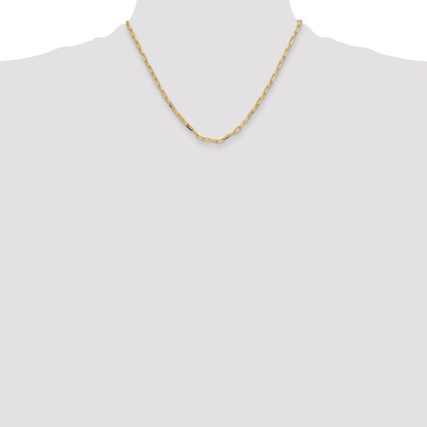 3.5mm Paperclp Lnk Chan Necklace 10K Real Yellow Gold All Szes - Etsy 3.5mm Paperclp Lnk Chan Necklace 10K Real Yellow Gold All Szes - Etsy