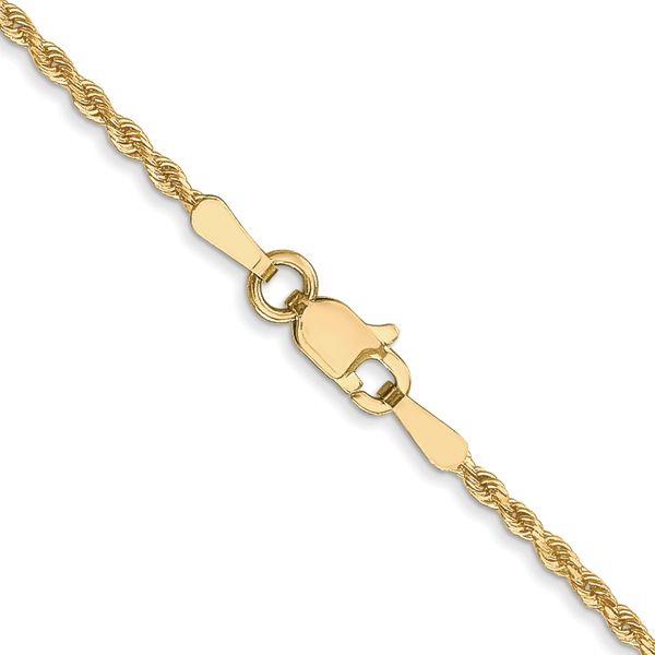 Leslie's 10k 1.75mm Diamond-Cut Rope Chain Image 3 Glatz Jewelry Aliquippa, PA