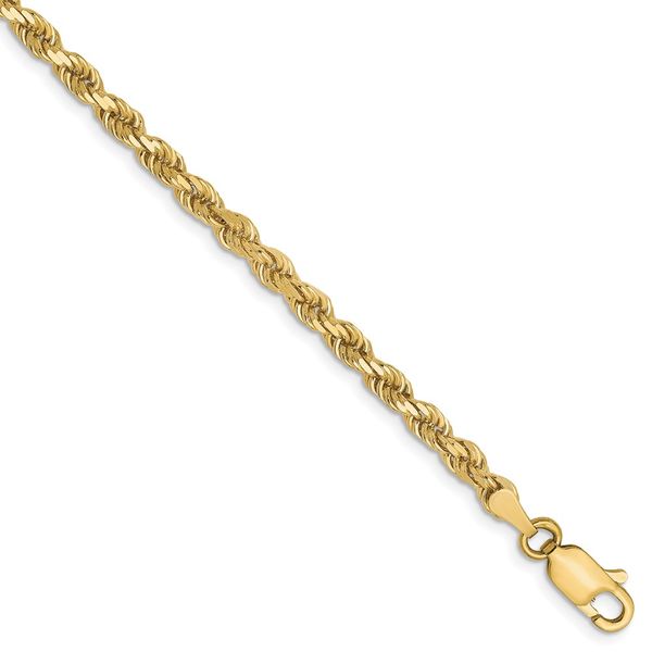 Leslie's 10K 3mm Diamond-Cut Rope Chain Crews Jewelry Grandview, MO